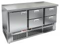 Стол холодильный HICOLD GNE 122/TN O без борта
