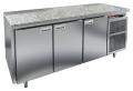 Стол холодильный HICOLD GN 111/TN O без борта камень