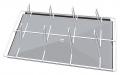 Структура для жарки кур-гриль UNOX GRP 825 (530х325)